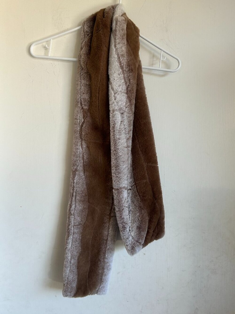 Dana Herbert - Tan Faux Fur Scarf